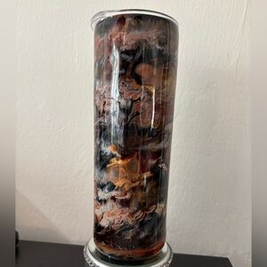 Abstract Swirl Epoxy Tumbler